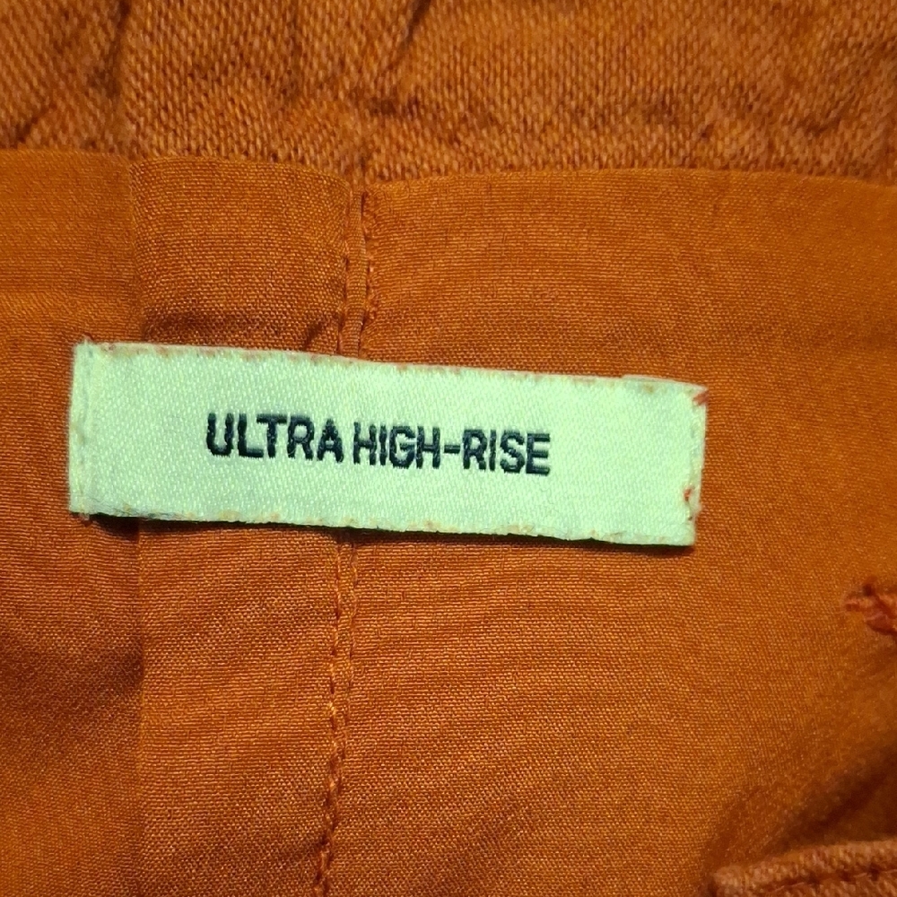Hollister Rust Button-Front Skirt XS - Picture 6 of 8
